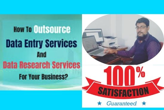I Will Do Any Kind Of Data Entry, Excel Entry work and be your virtual assistant for