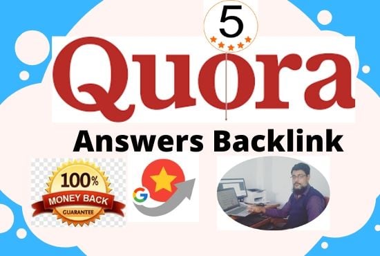 Promote website with HQ 5 Quora Answer and Clickable ...