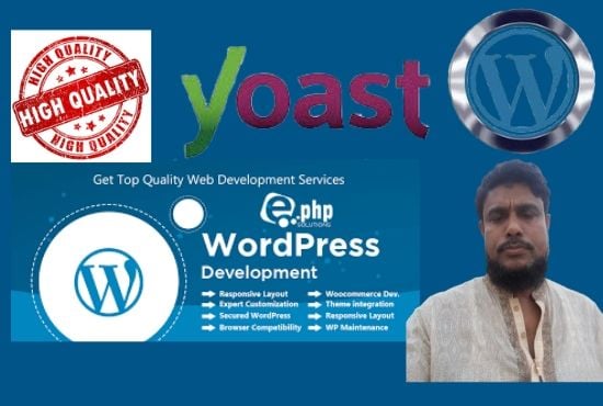 I Will Build Professional & Responsive WordPress WebSite In 24 Hour Service
