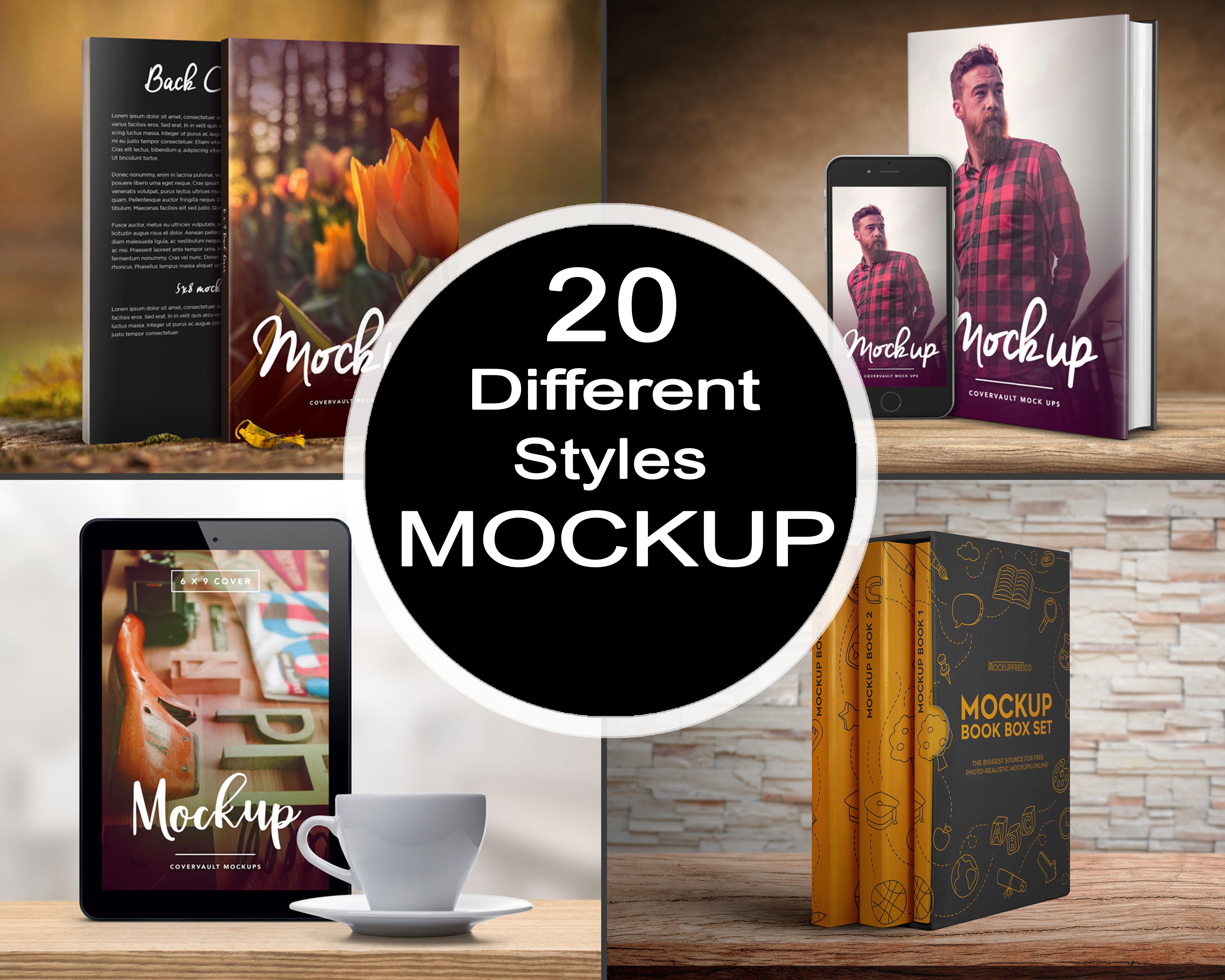 Download Amazing 3d book cover mockup in 20 different styles for $5 - SEOClerks