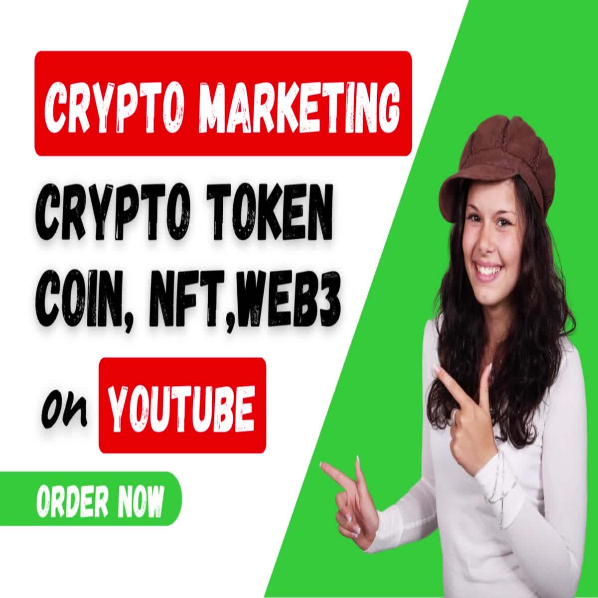 I'll do Crypto Token Marketing and NFT Promotion on Y...