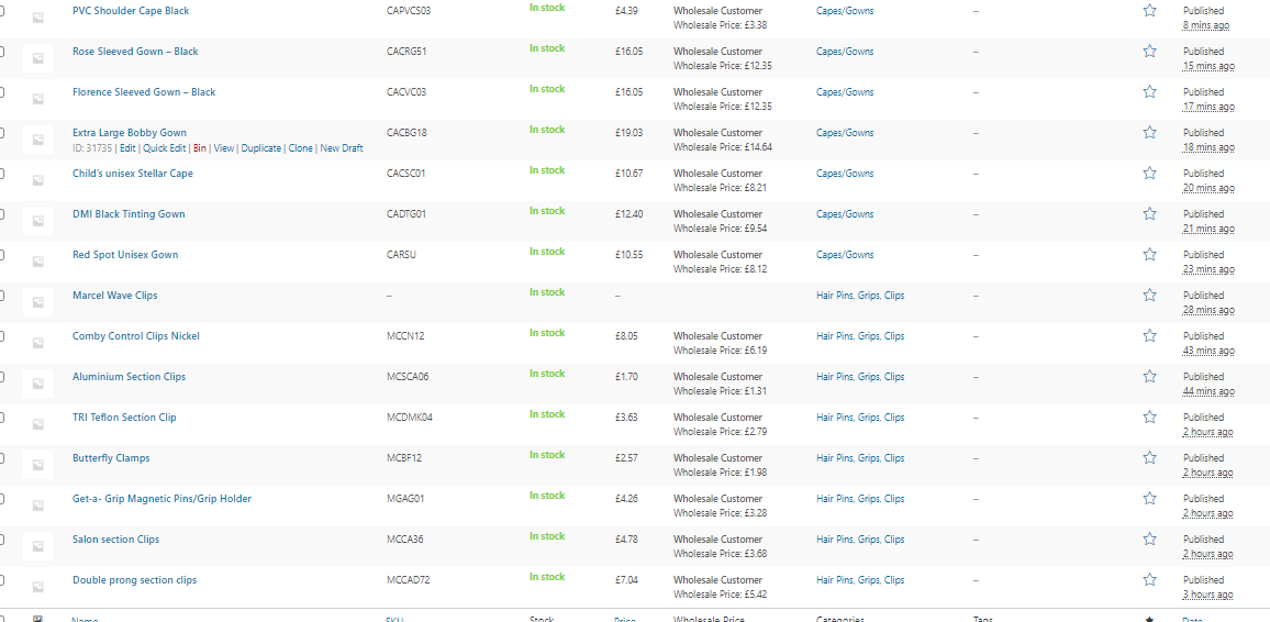 I will add 300 product to woo commerce and shopify store