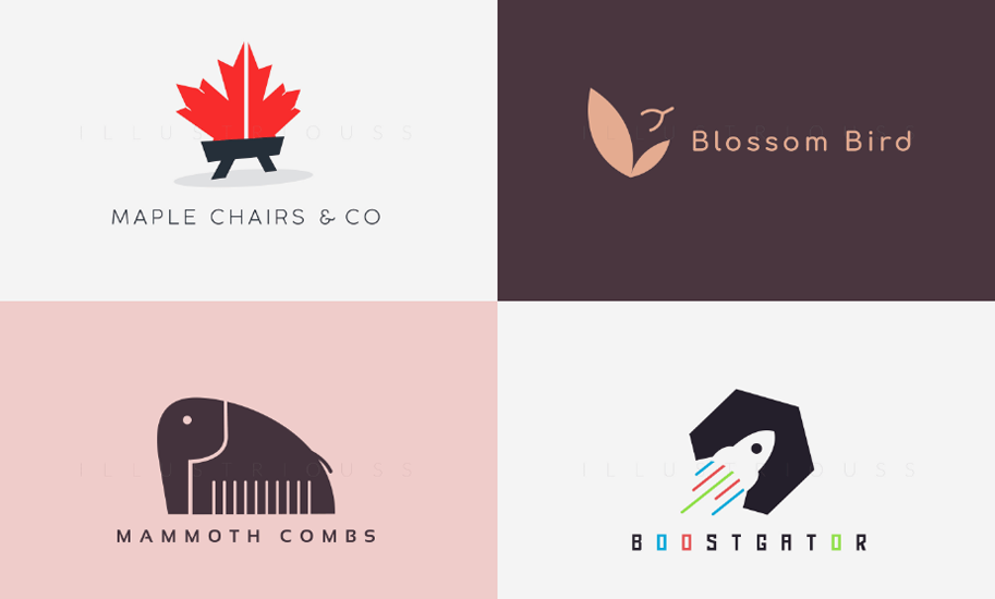 I will create a custom professional mascot logo or minimalist logo design