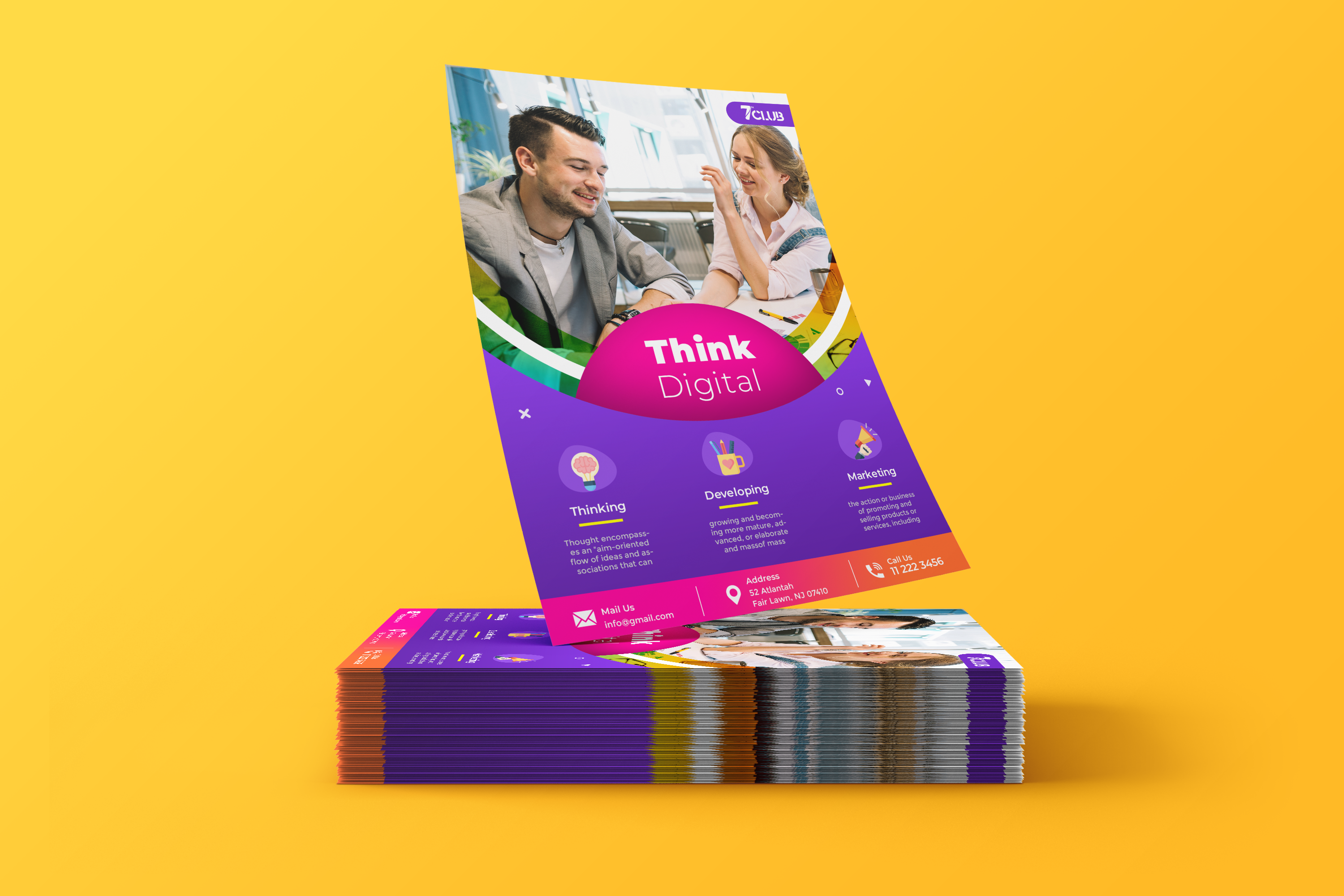 Design Professional business and event flyer for you