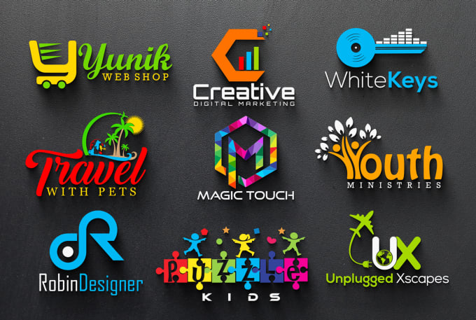 I will create minimalist modern and business logo design