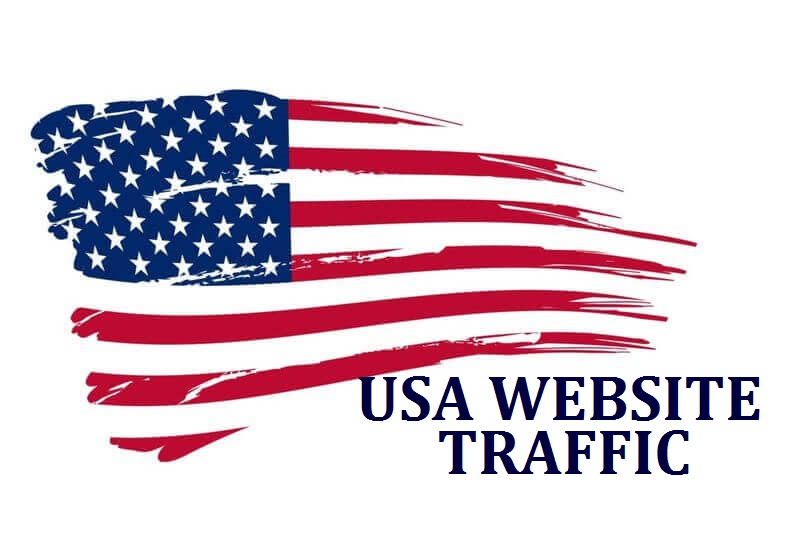 I will send keyword target usa website traffic with low bounce rate 