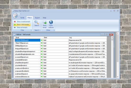 Do Email varification and Email list cleaning services