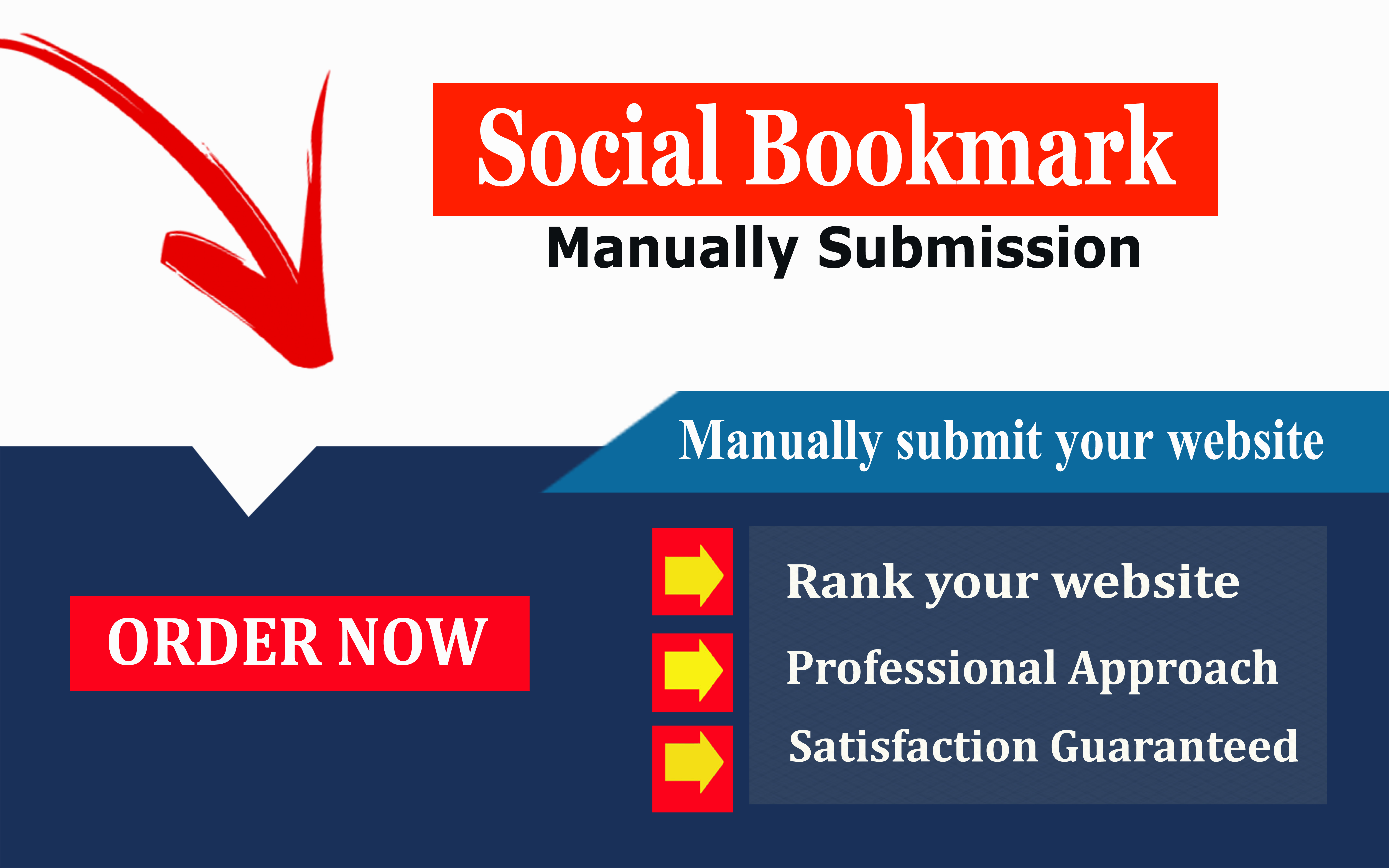 will do manually create 30 social bookmarking backlin...