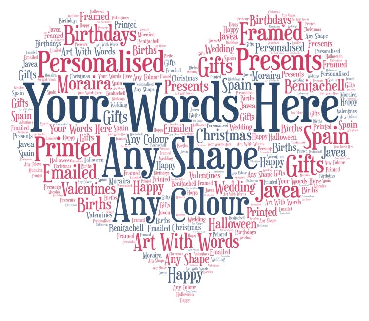 free word cloud shape generator