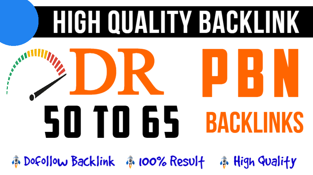 Build 5 Homepage DR 65 Plus High Quality PBN Offpage SEO Backlinks