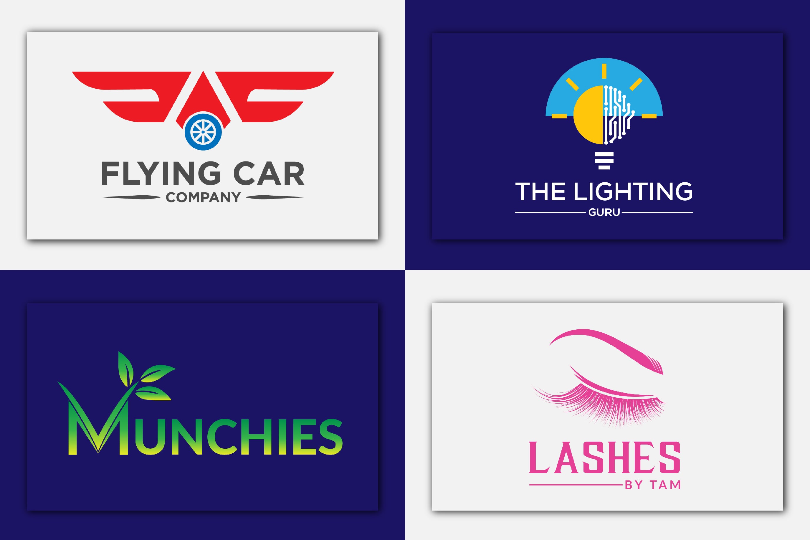 Design eye catching, modern, custom logo for your business