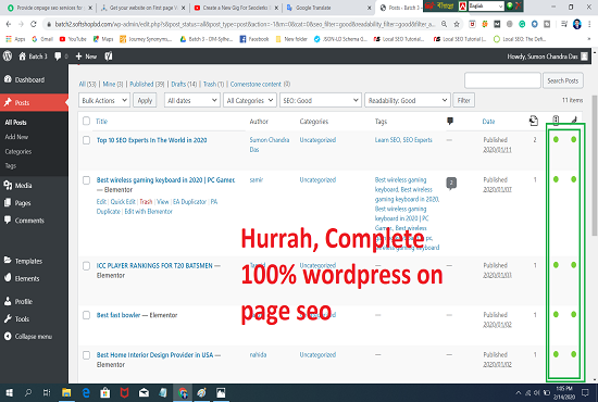 I will provide wordpress onpage SEO services perfectly