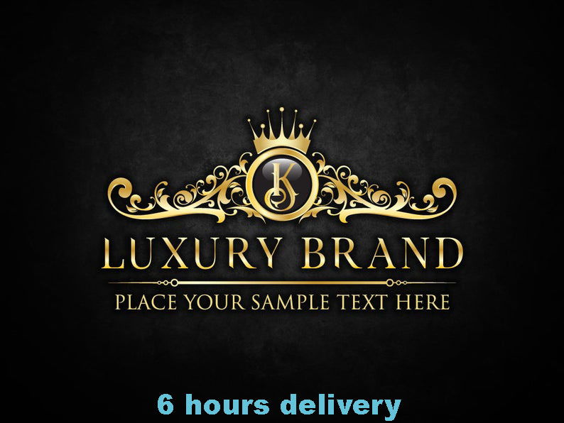 I will design luxury and professional business logo with 6 hours