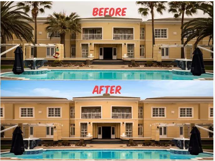 I will do photoshop edit your pictures and change text of document