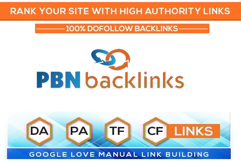 Permanent 3 High DA PA TF CF DR PR Homepage Dofollow PBN Backlinks