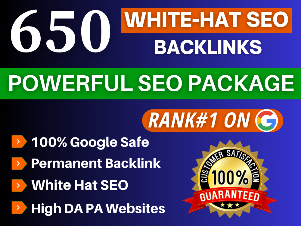 650 Unique & Profitable High Authority SEO Dofollow Mix Profile Backlinks Moz DA 70+ Manual Links 