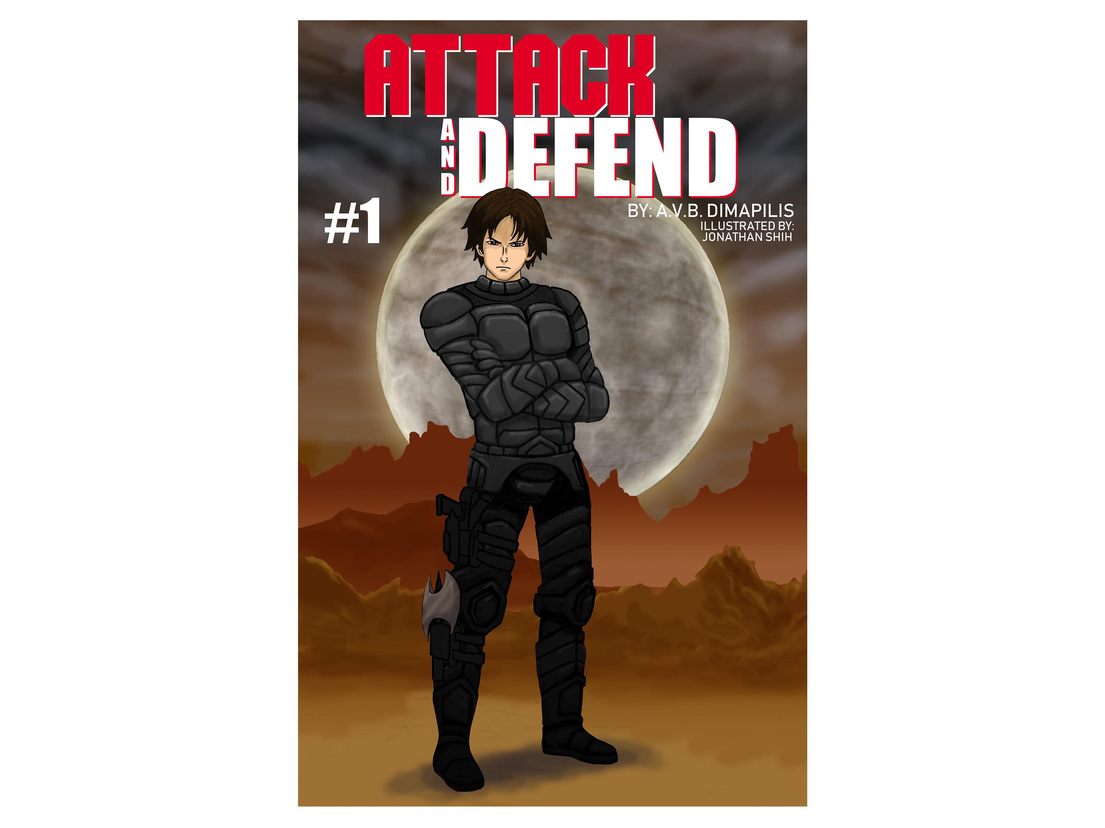 I will create an illustrated ebook/book cover