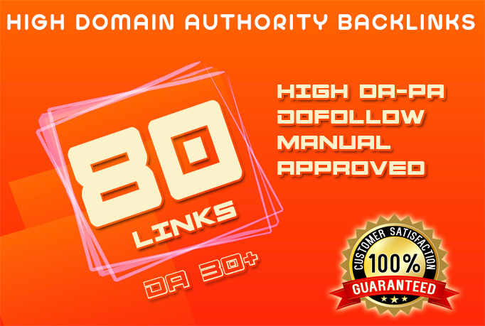 I will create 80 High Domain Authority Blog Comments Backlinks DA 30+