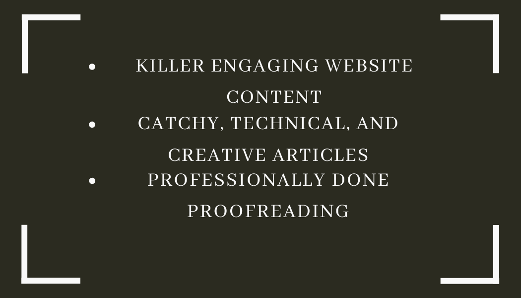 Professional Catchy Articles on any subject with PR