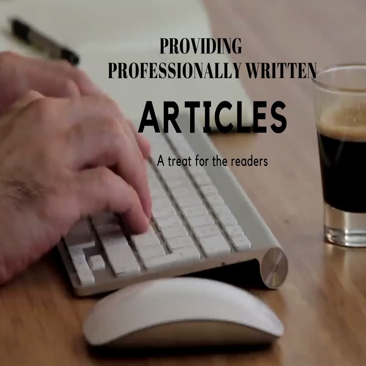 Professional Catchy Articles on any subject with PR