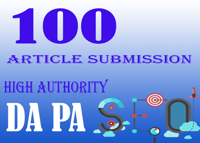 I will manually Create 100 Contextual Backlinks DA 40...