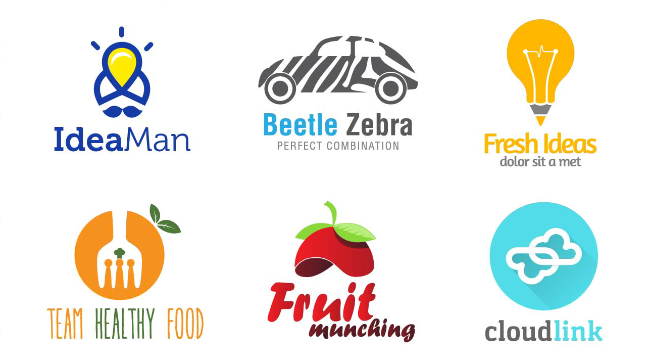 create unique minimalist logo design with copyrights