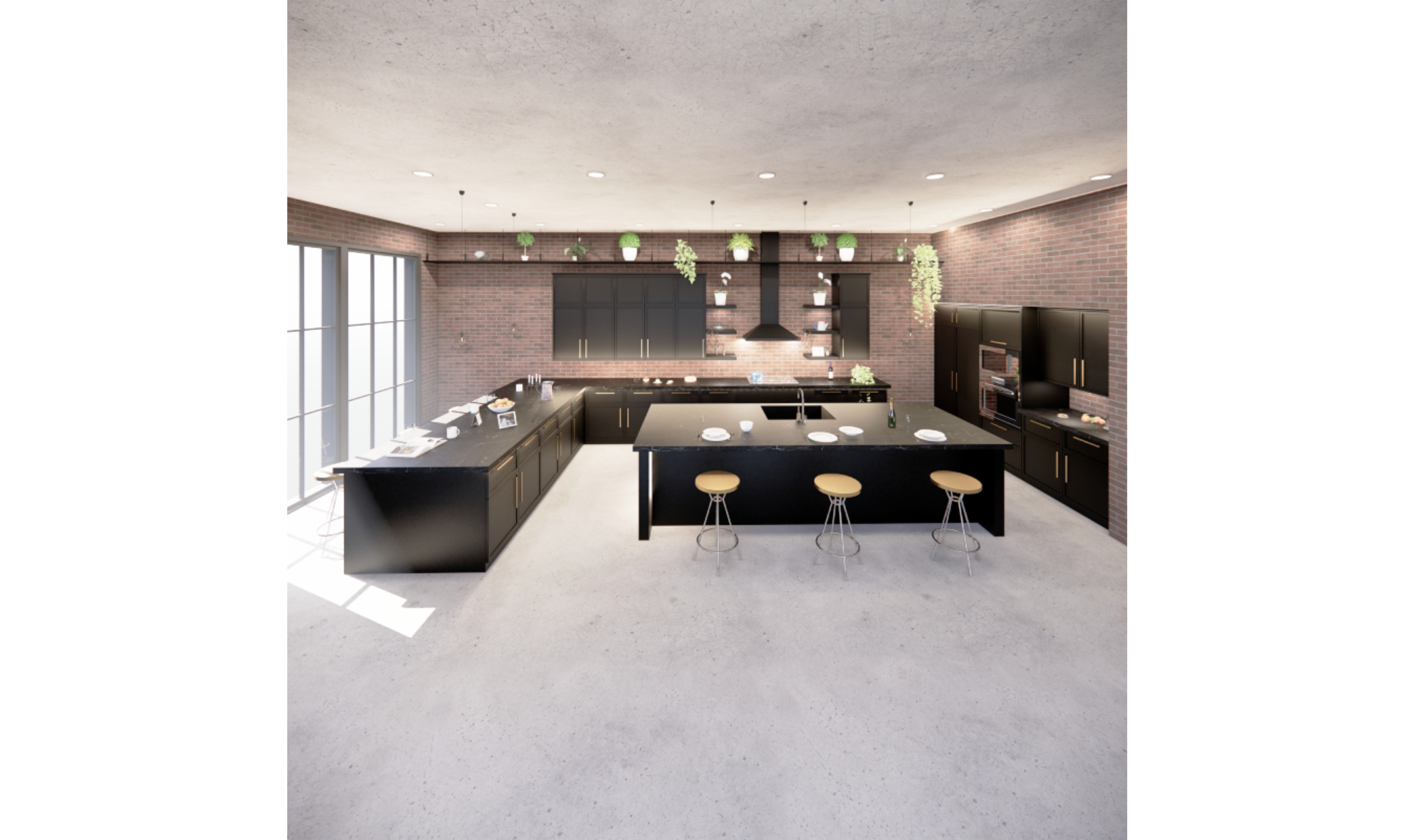 I will do a kitchen or interior 3d visualization/render