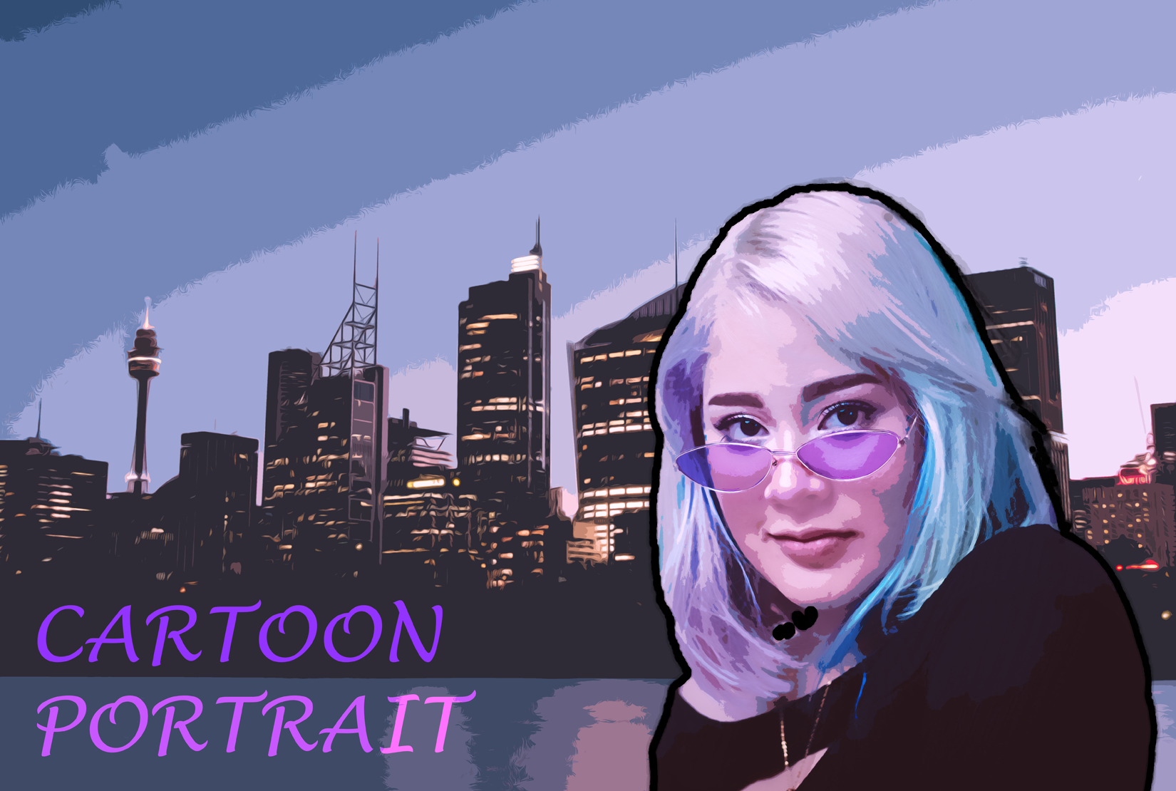 Draw your amazing cartoon portrait in 24 hours