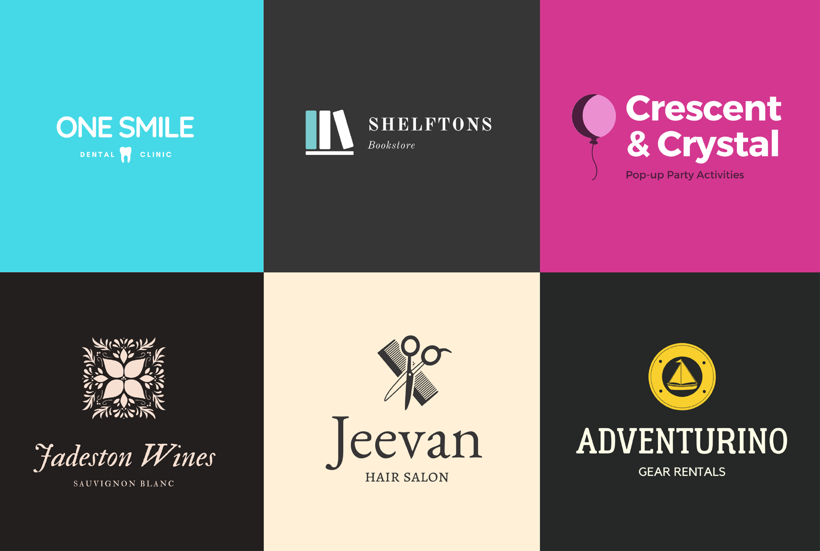 I will design 2 creative unique logos for your brand