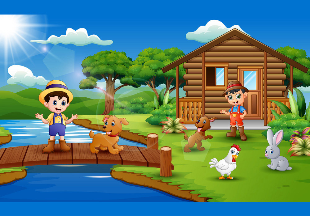 i will draw vector, isometric or colorful illustrations design