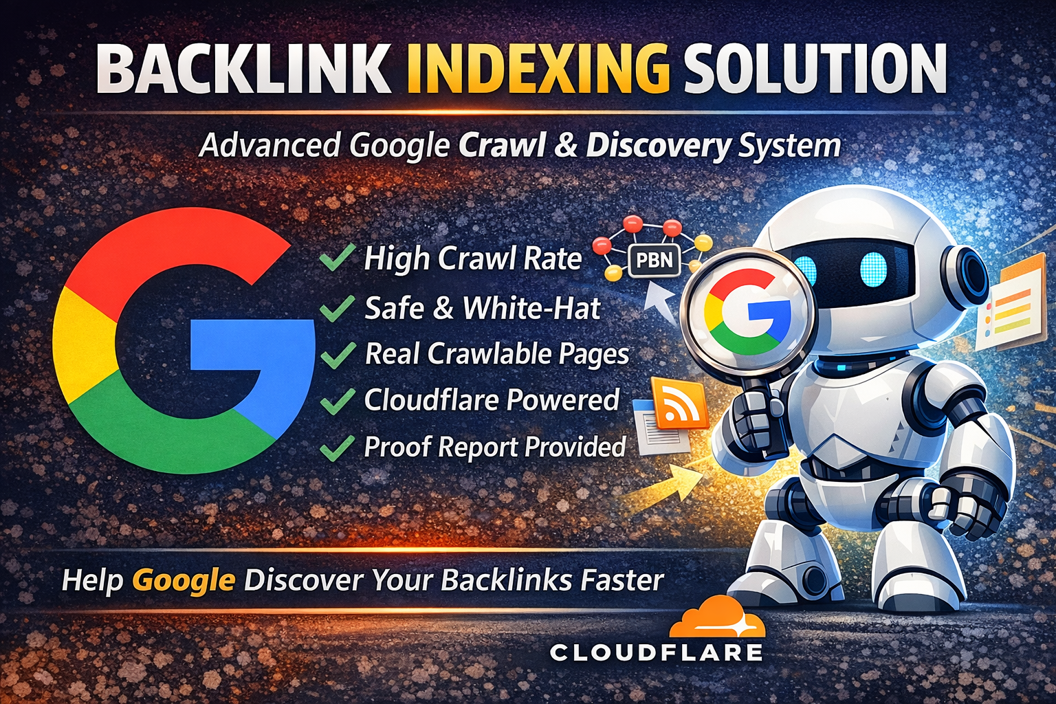 I Will Index Your 50 Backlinks Using Advanced Google Crawl Signals (Safe Method)