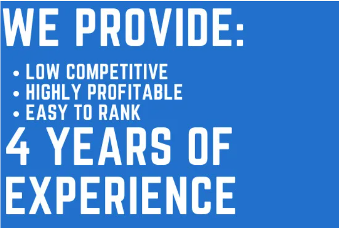 I will do extensive KW research and will give you low competitive KW