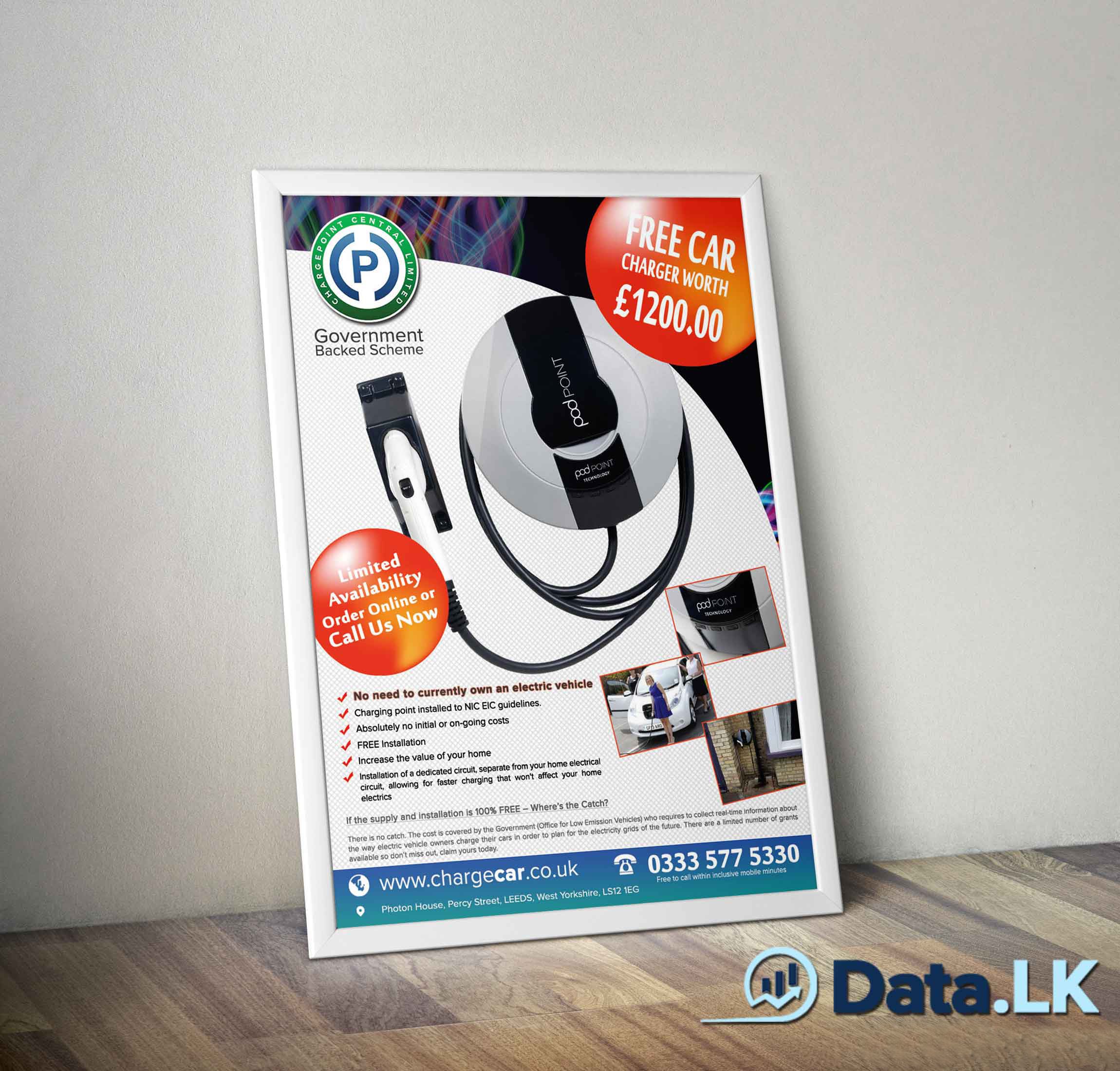 Design your flyer, leaflet, poster, advertisement