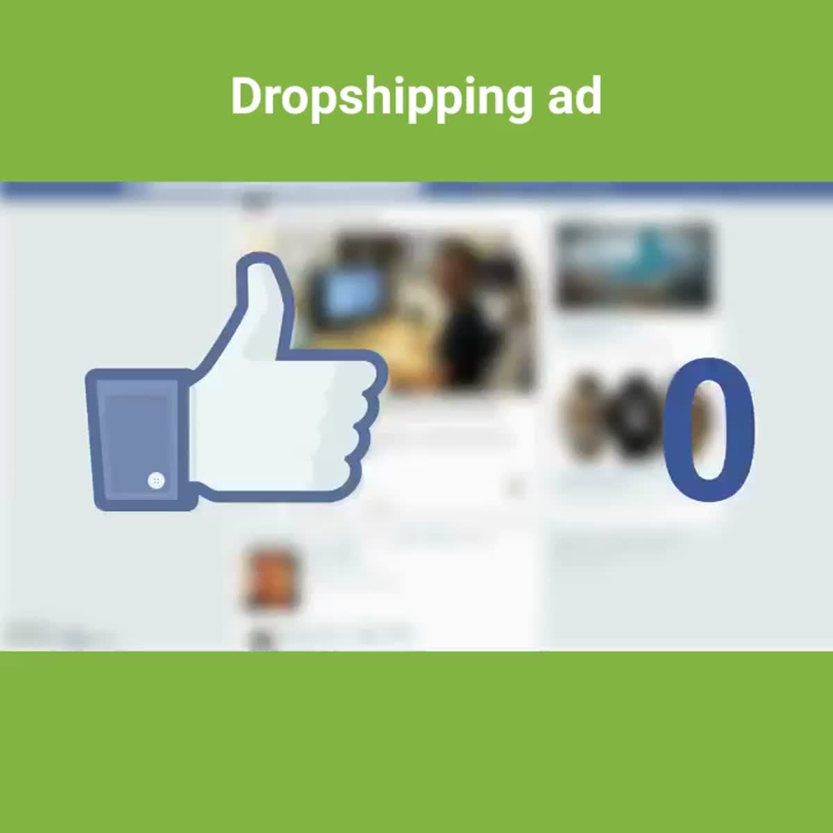 I will create eye catchy dropshipping ads and facebook video ads 