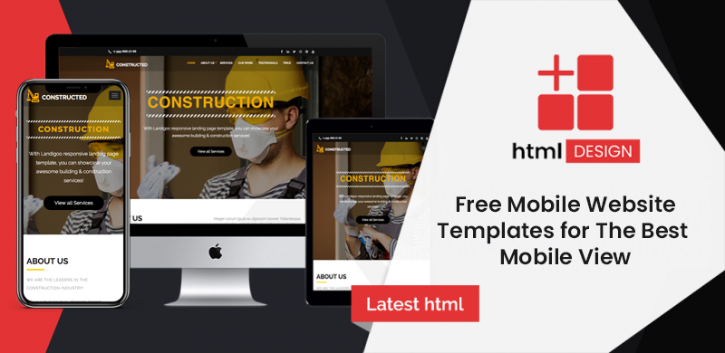 Download Free HTML Templates to Create Responsive Website