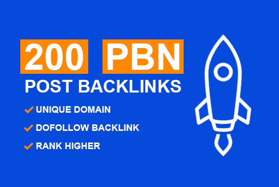 I will 200 home page pbn seo backlinks permanent posts for $200