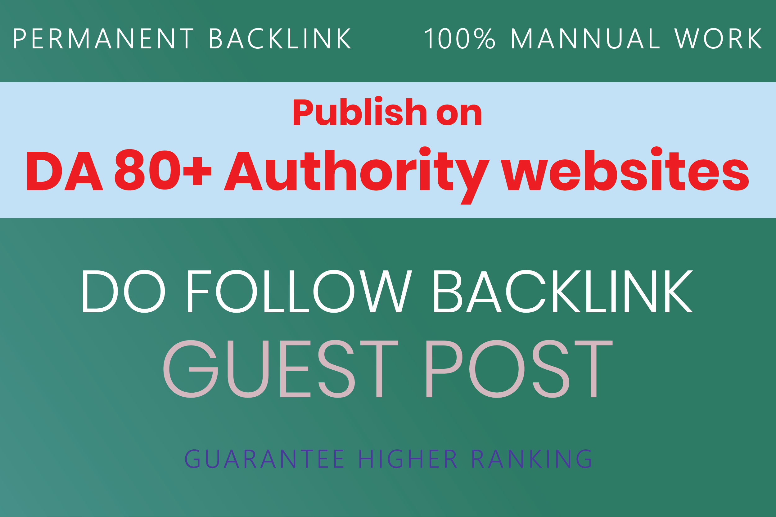 I will create 50 backlinks DA 90 to 70 PA 70 to 50 be...