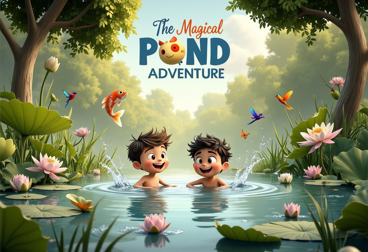 I will design colorful kids story book children story book illustrations for kdp