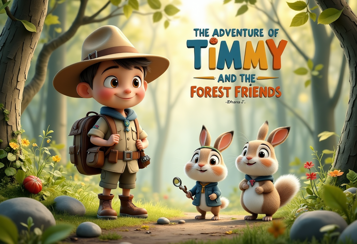 I will design colorful kids story book children story book illustrations for kdp