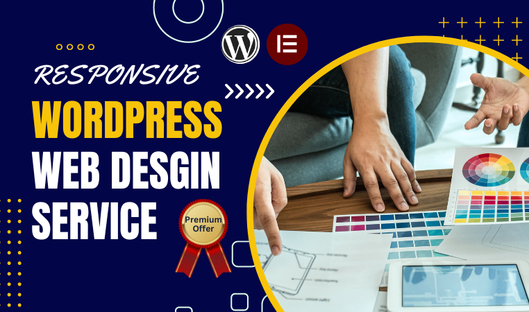 I will develop responsive WordPress website with premium theme