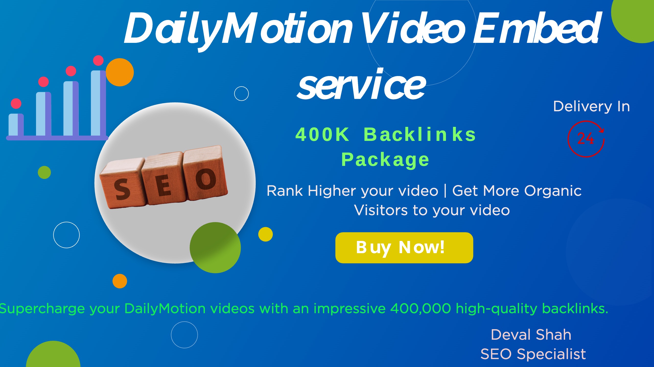 Maximize DailyMotion Success: 400K Video Embed Backlinks & SEO Magic