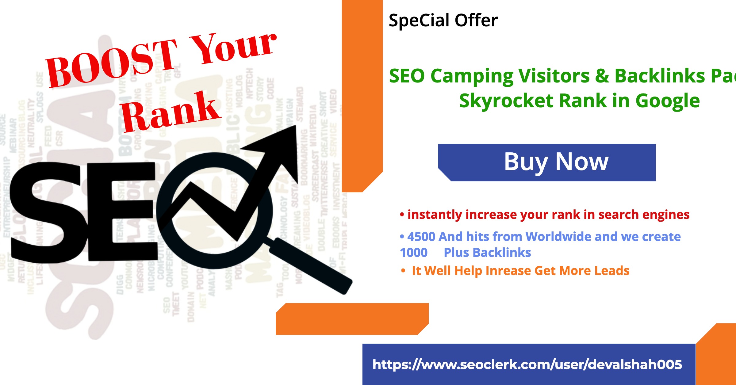 SEO Camping Visitors & Backlinks Package Skyrocket Rank in Google