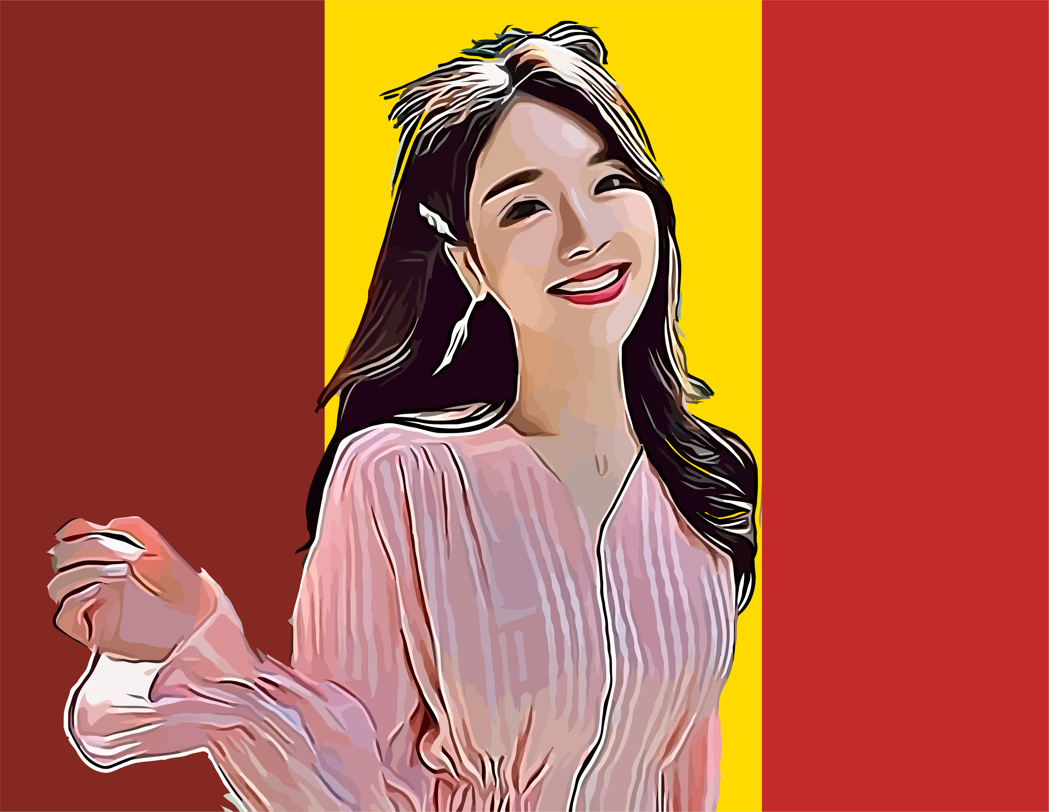 I Will Create Realistic Cartoon portrait or Vector Portrait Of You