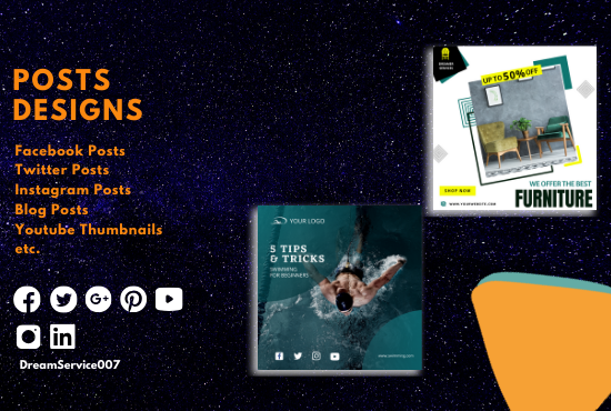 I Will Provide Professional Social Media Graphic Design Services