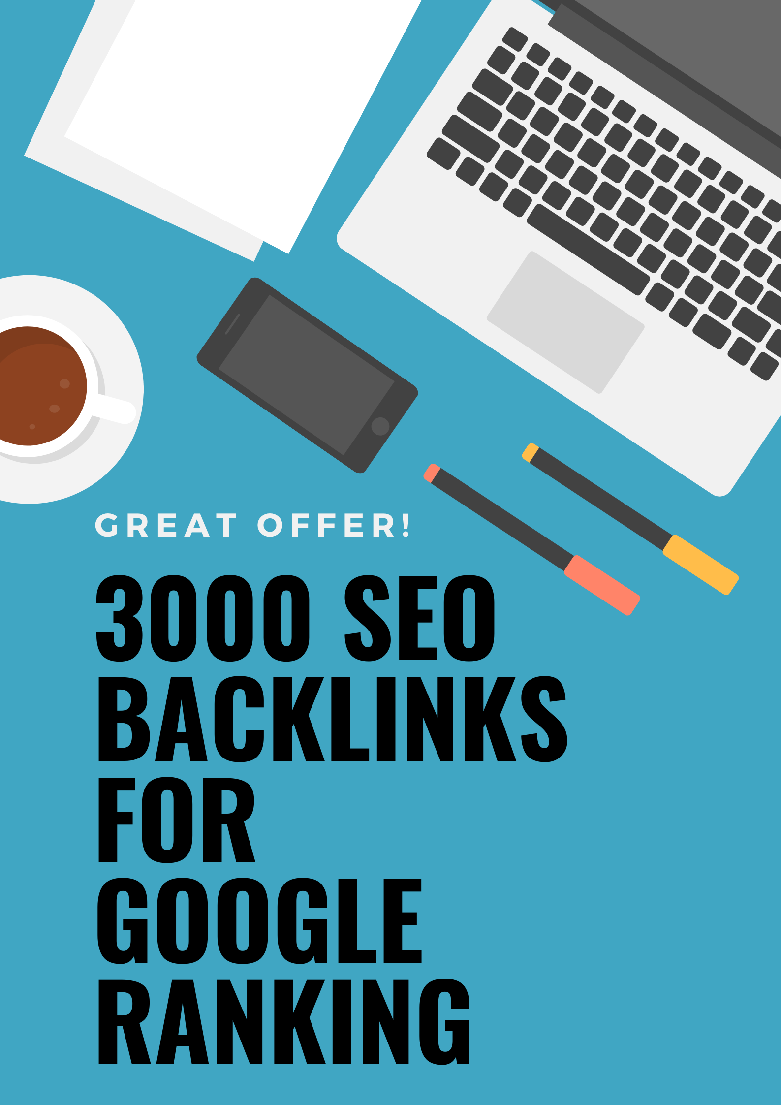 High Authority 3000 SEO Backlinks For Google Ranking