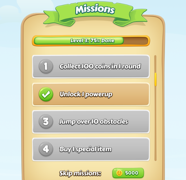 Full Game GUI PSD for Your First Game 