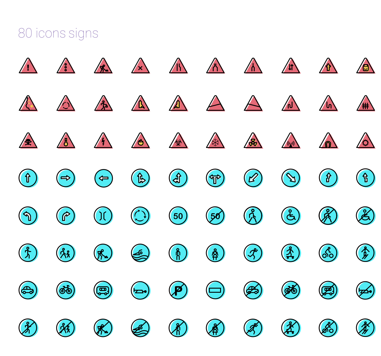 7K+ Vector Icons for Websites / Theme - Icon Set