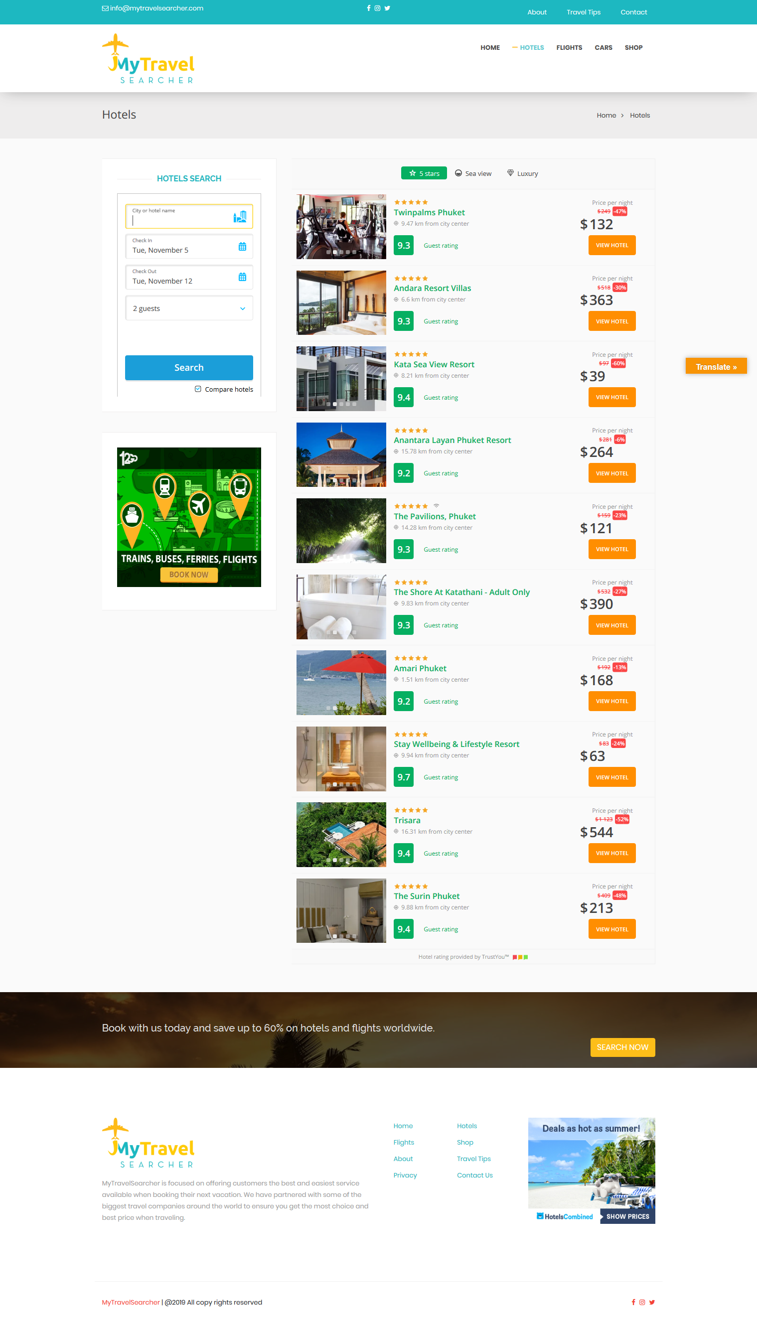 I will Create a Fully Automated Travel Website for Passive Income
