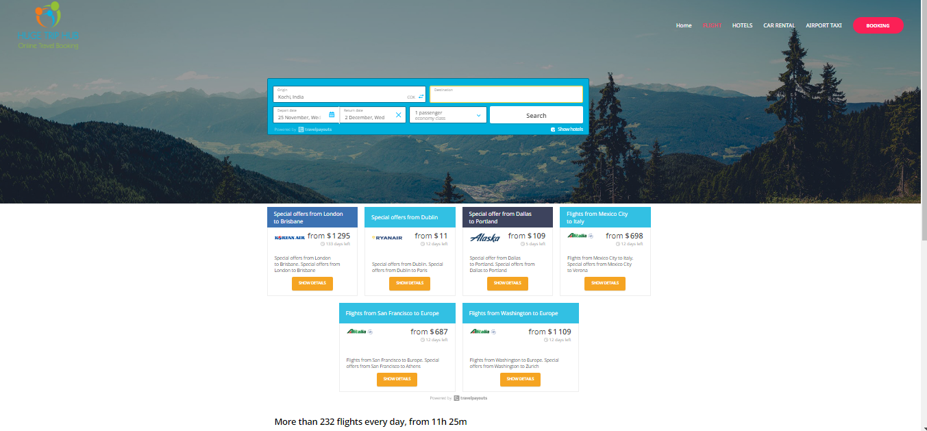 I will make automated Travel Affiliate Website