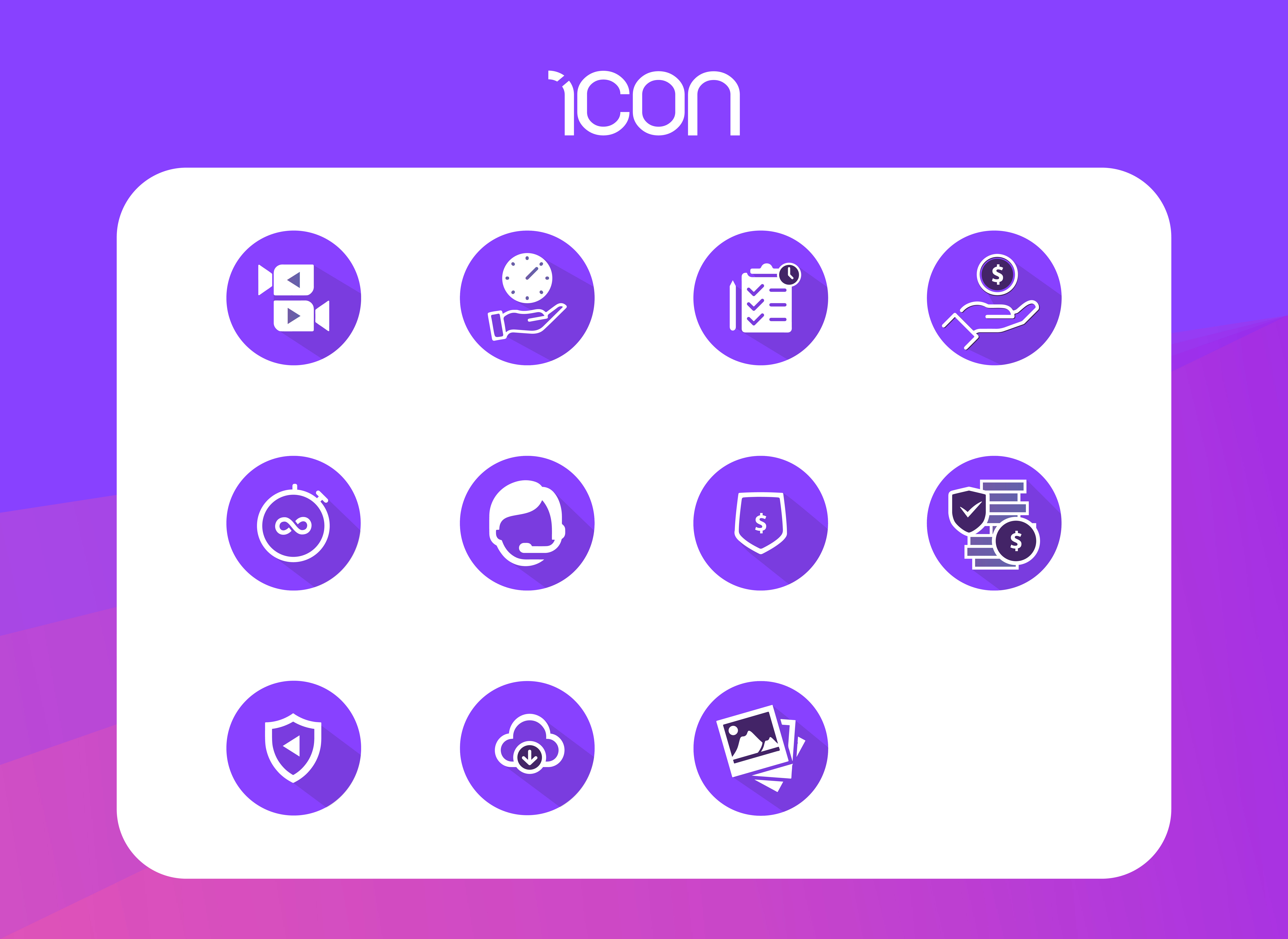 I will design professional custom icon set